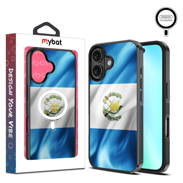 MyBat Design Lab Series MagSafe Case for Apple iPhone 16 Plus - Guatemalan Flag - MIP16MCSLESMSM045-1.jpg