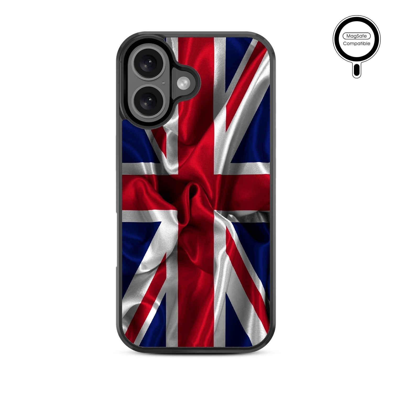 MyBat Design Lab Series MagSafe Case for Apple iPhone 16 Plus - British Flag