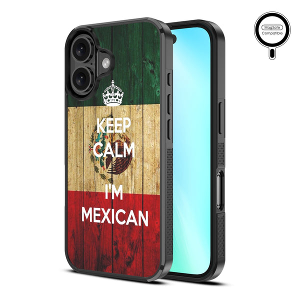 MyBat Design Lab Series MagSafe Case for Apple iPhone 16 Plus - Keep Calm, I'm Mexican - MIP16MCSLESMSM051-2.jpg