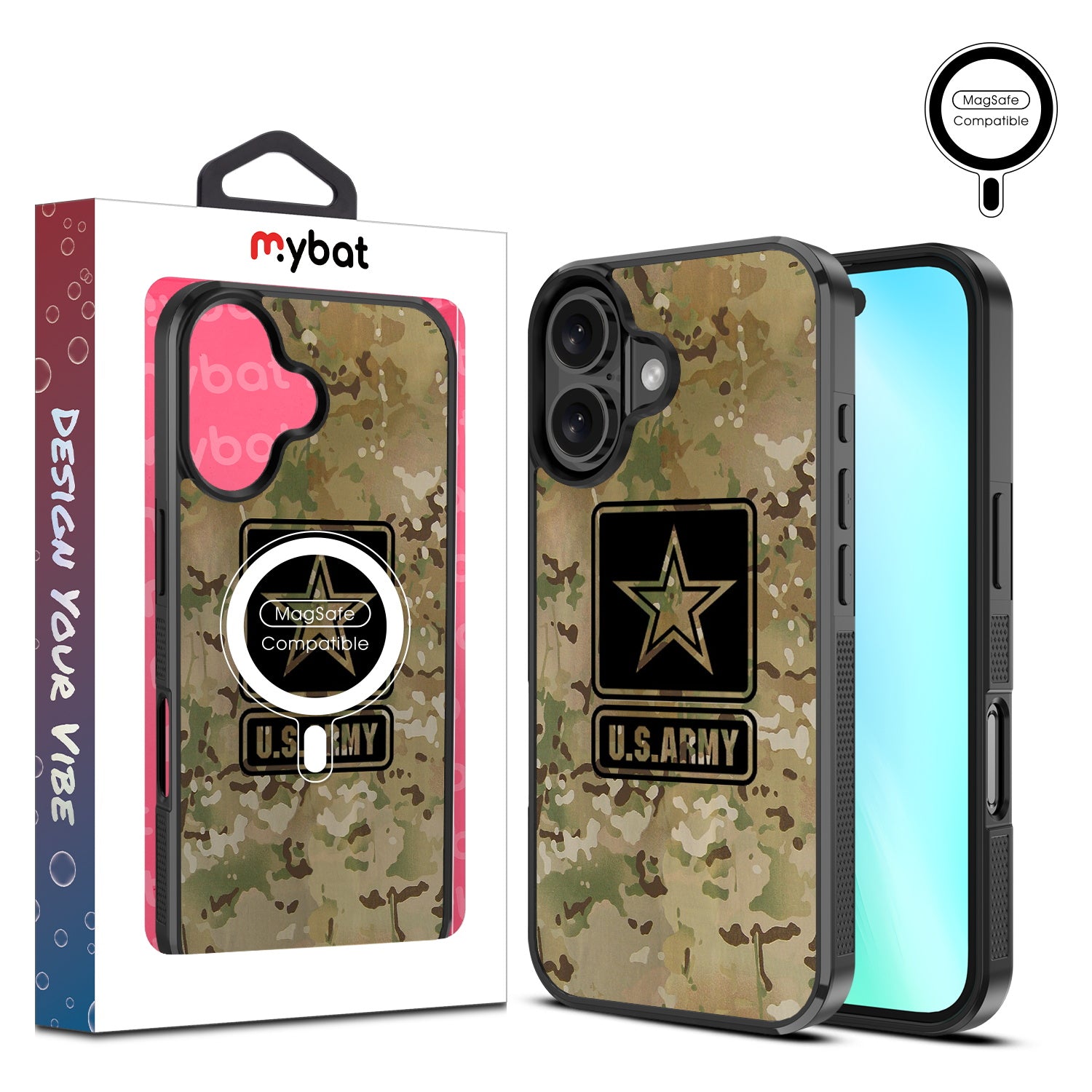 MyBat Design Lab Series MagSafe Case for Apple iPhone 16 Plus - U.S. Army