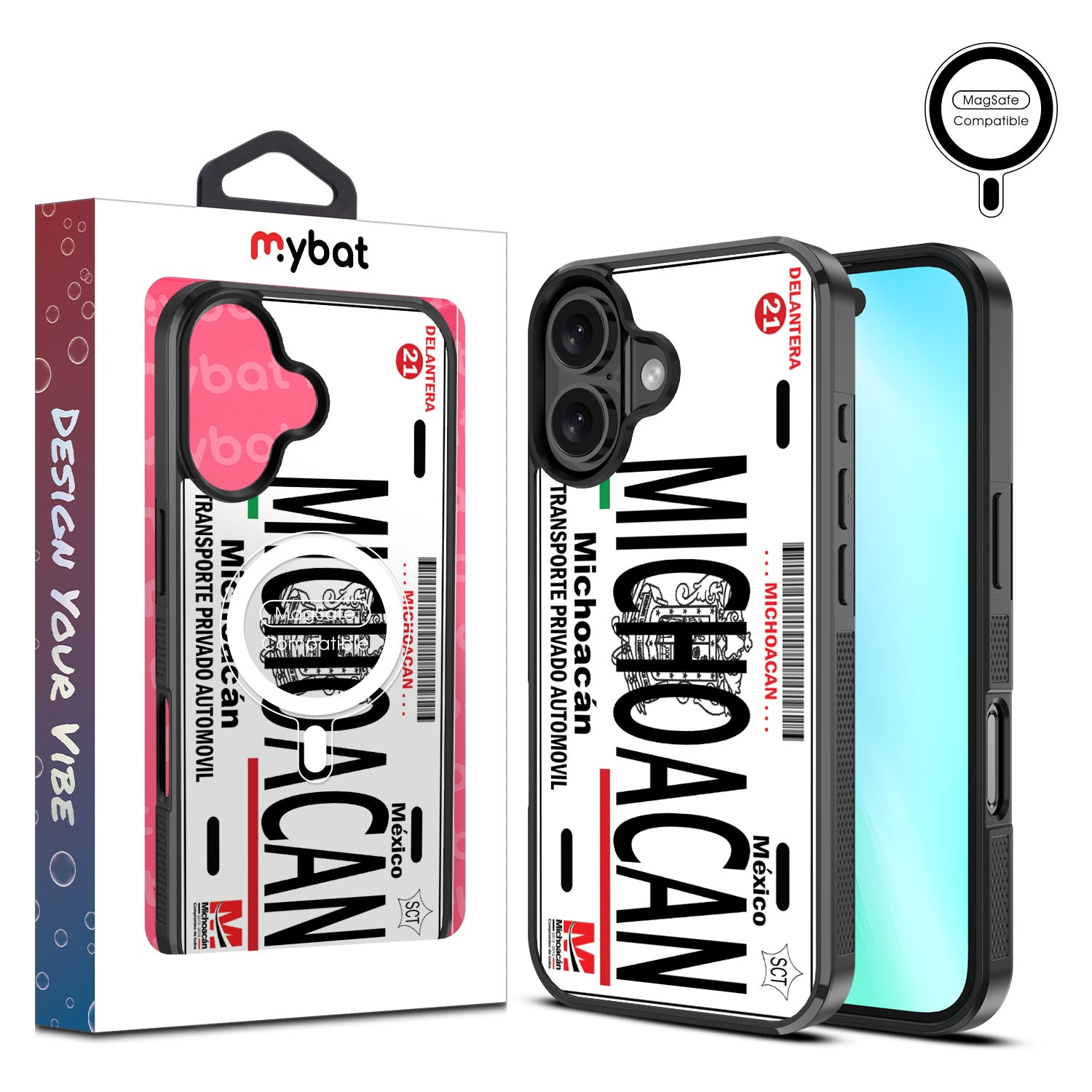 MyBat Design Lab Series MagSafe Case for Apple iPhone 16 Plus - Michoacan