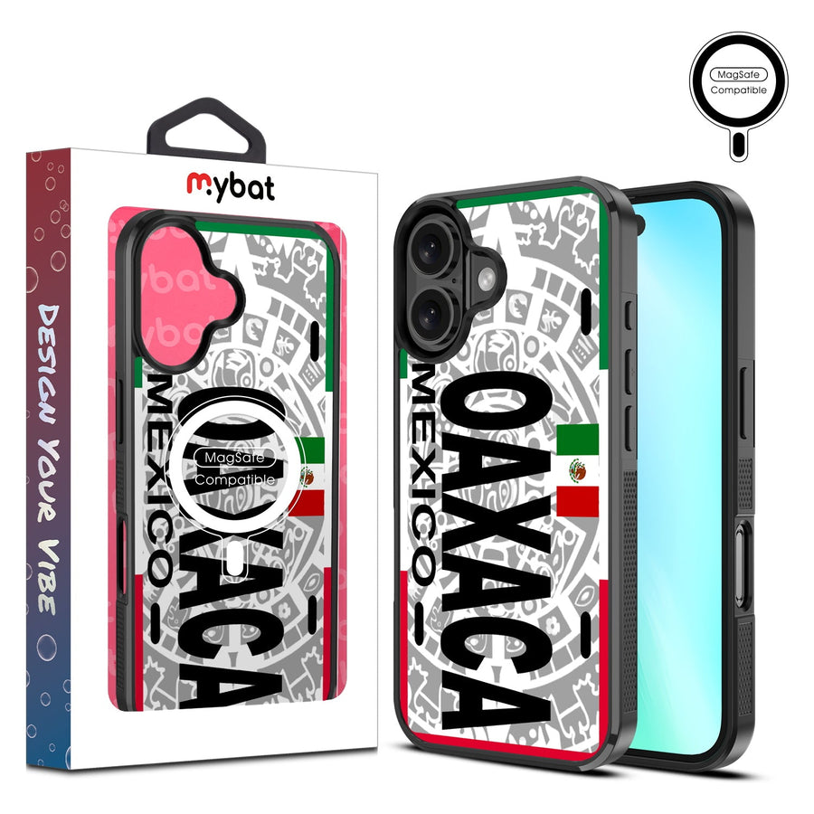 MyBat Design Lab Series MagSafe Case for Apple iPhone 16 Plus - Oaxaca Azteca