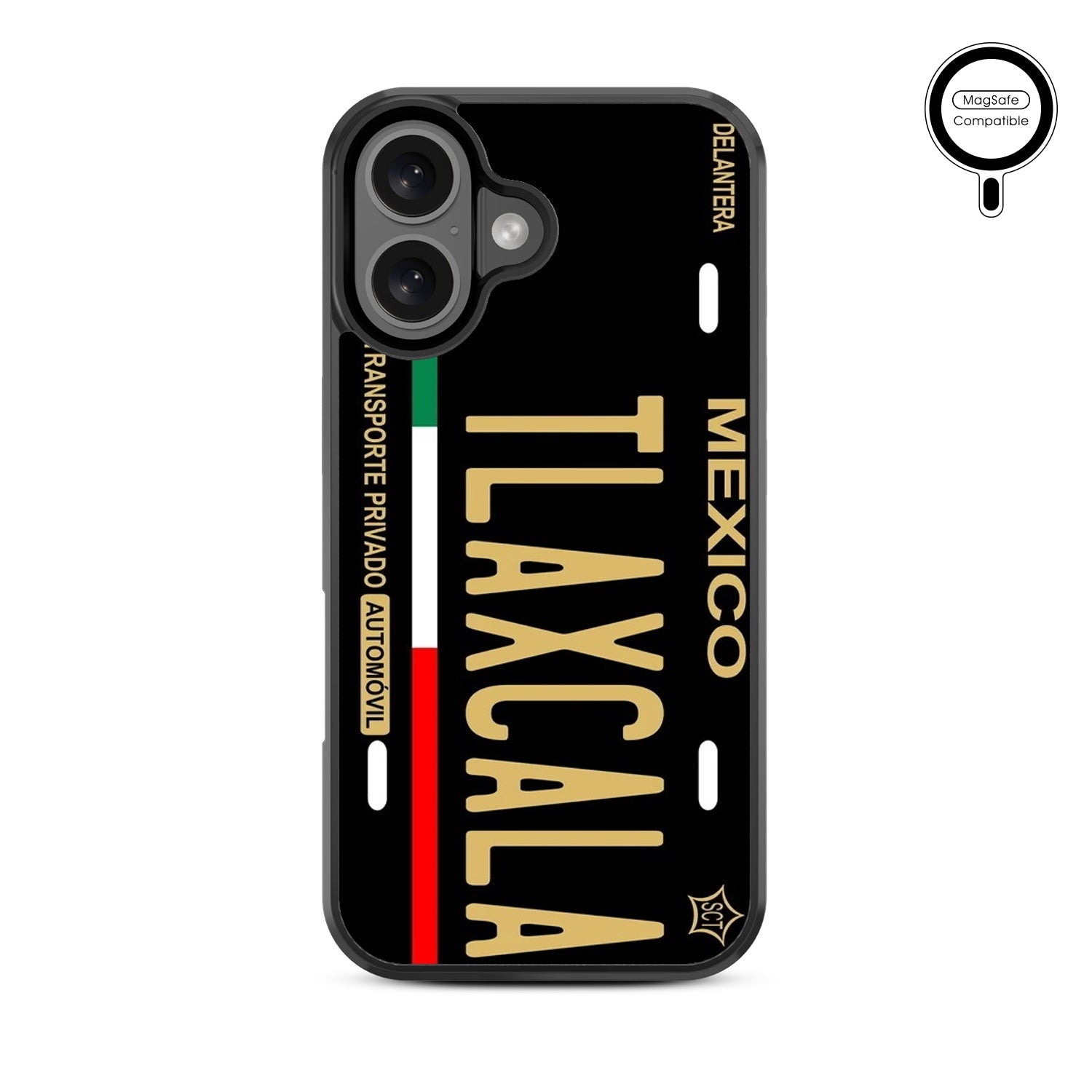 MyBat Design Lab Series MagSafe Case for Apple iPhone 16 Plus - Tlaxcala Black