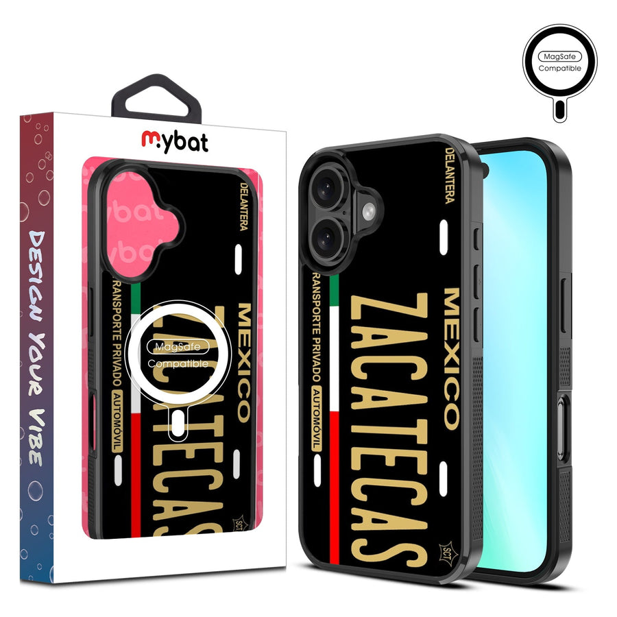 MyBat Design Lab Series MagSafe Case for Apple iPhone 16 Plus - Zacatecas Black