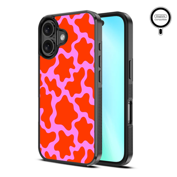 MyBat Design Lab Series MagSafe Case for Apple iPhone 16 Plus - Pink Retro Splashes - MIP16MCSLESMSM094-2.jpg