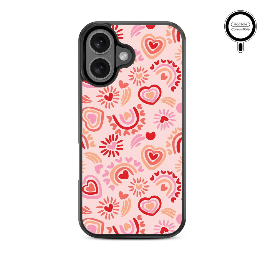 MyBat Design Lab Series MagSafe Case for Apple iPhone 16 Plus - Beaming Love - MIP16MCSLESMSM095-3.jpg