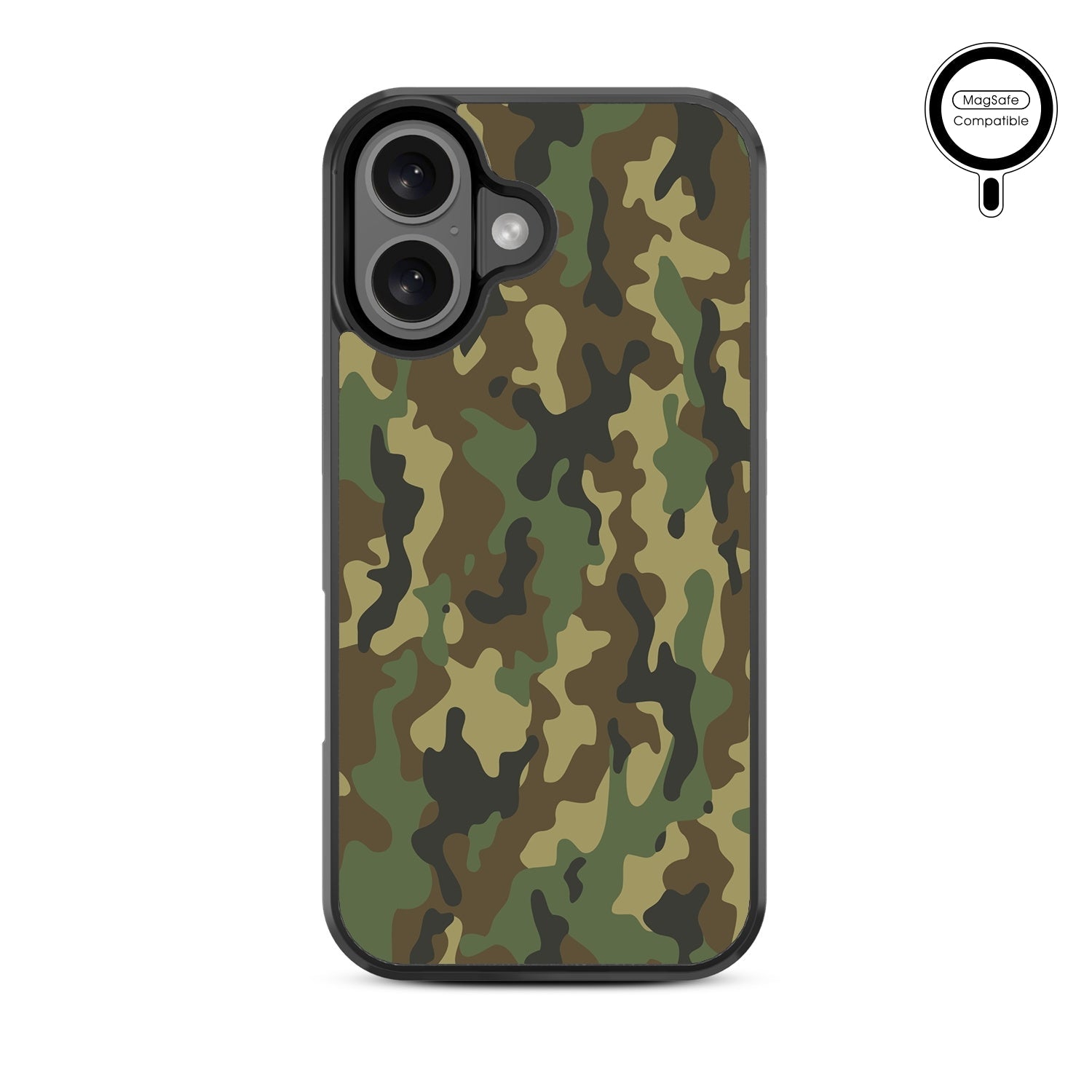 MyBat Design Lab Series MagSafe Case for Apple iPhone 16 Plus - Military Camouflage