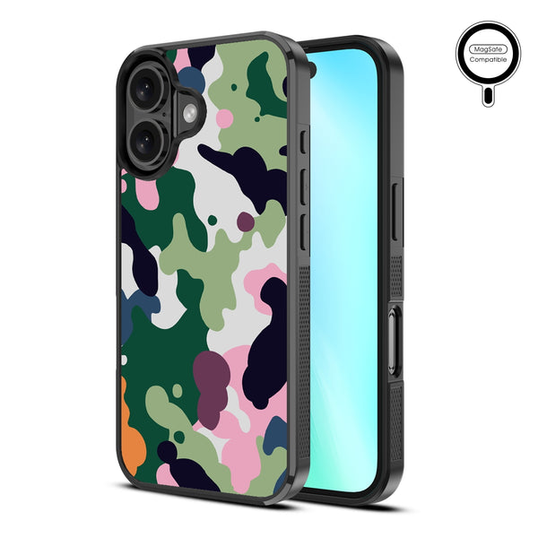 MyBat Design Lab Series MagSafe Case for Apple iPhone 16 Plus - Multicolor Camouflage - MIP16MCSLESMSM121-2.jpg