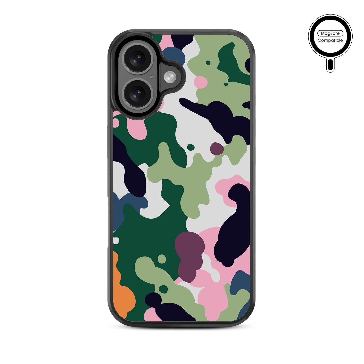MyBat Design Lab Series MagSafe Case for Apple iPhone 16 Plus - Multicolor Camouflage