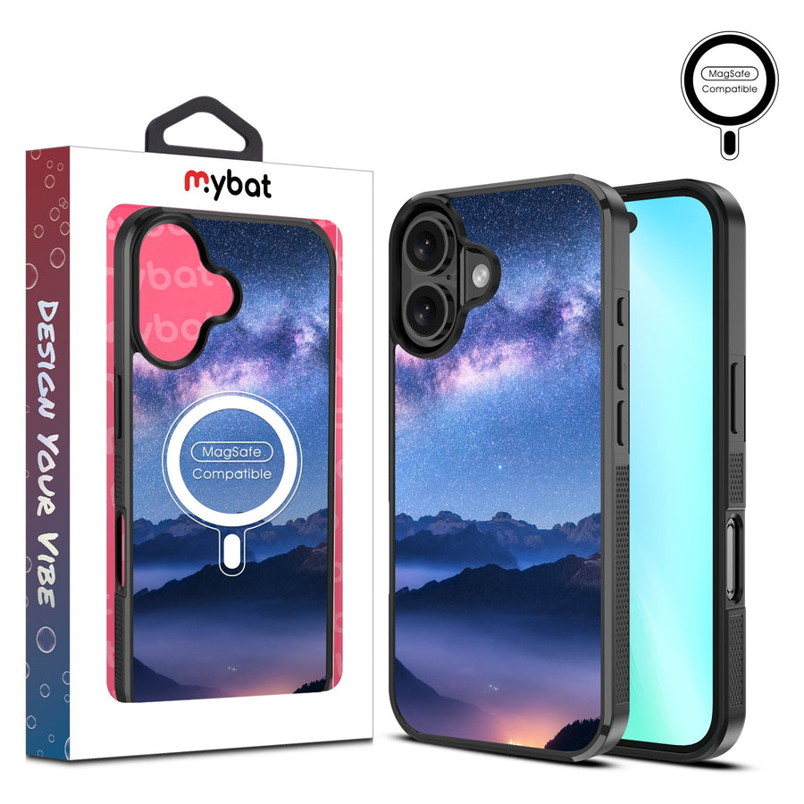 MyBat Design Lab Series MagSafe Case for Apple iPhone 16 Plus - Celestial Mountains