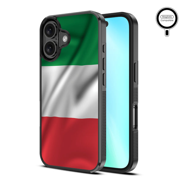 MyBat Design Lab Series MagSafe Case for Apple iPhone 16 Plus - Italy Flag - MIP16MCSLESMSM150-2.jpg