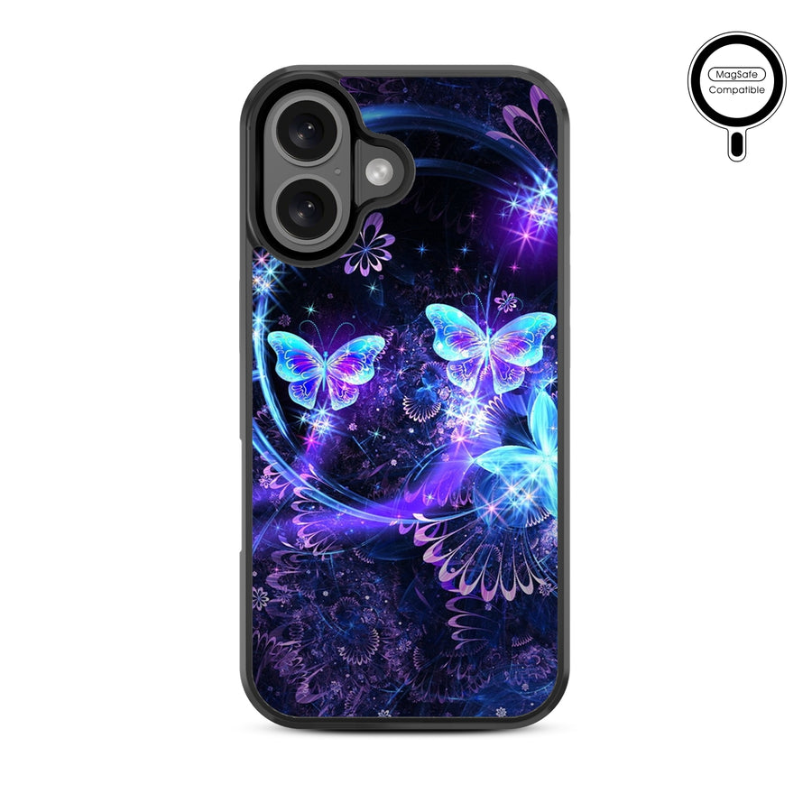 MyBat Design Lab Series MagSafe Case for Apple iPhone 16 Plus - Butterfly Magic - MIP16MCSLESMSM164-3.jpg
