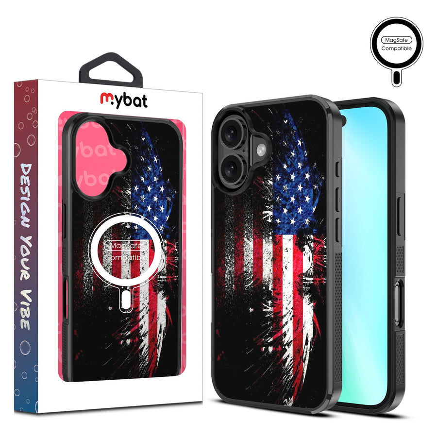 MyBat Design Lab Series MagSafe Case for Apple iPhone 16 Plus - American Eagle