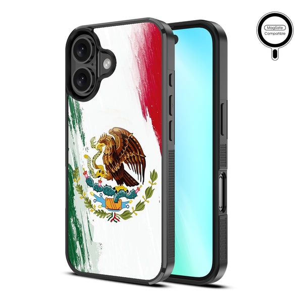 MyBat Design Lab Series MagSafe Case for Apple iPhone 16 Plus - Bandera de México - MIP16MCSLESMSM174-2.jpg
