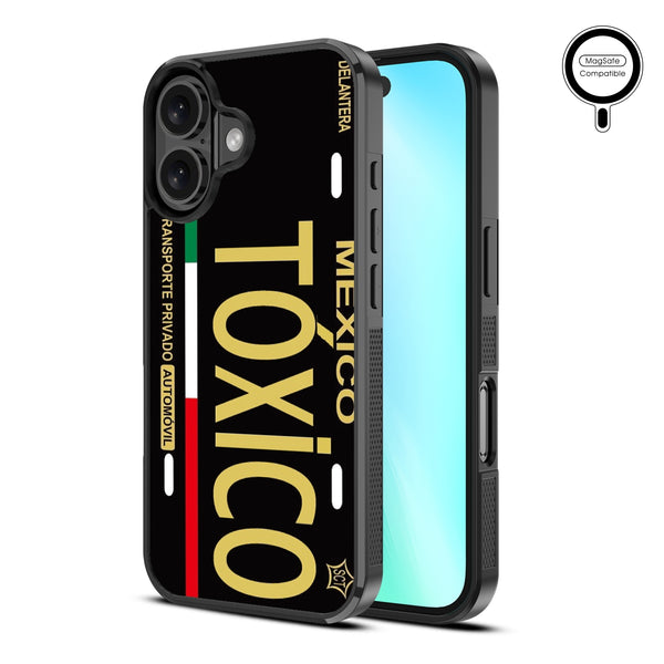 MyBat Design Lab Series MagSafe Case for Apple iPhone 16 Plus - Toxico Black - MIP16MCSLESMSM175-2.jpg