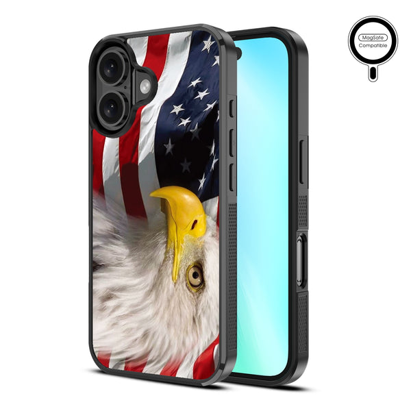 MyBat Design Lab Series MagSafe Case for Apple iPhone 16 Plus - Soaring with Liberty - MIP16MCSLESMSM181-2.jpg