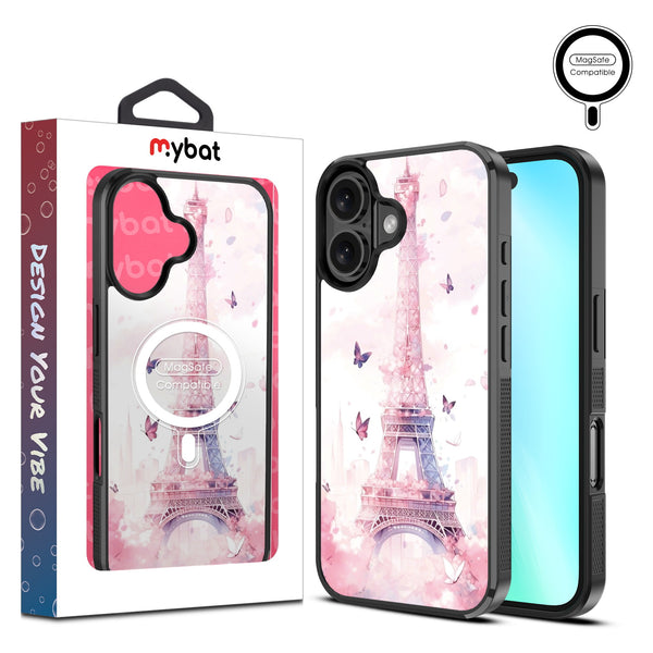 MyBat Design Lab Series MagSafe Case for Apple iPhone 16 Plus - Parisian Butterflies - MIP16MCSLESMSM182-1.jpg
