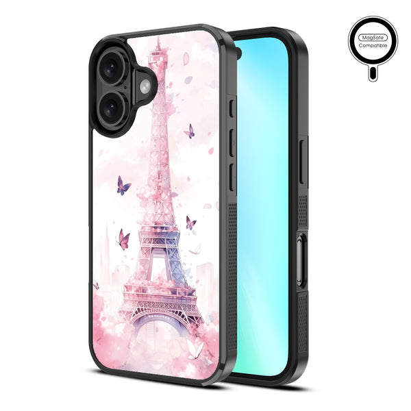 MyBat Design Lab Series MagSafe Case for Apple iPhone 16 Plus - Parisian Butterflies - MIP16MCSLESMSM182-2.jpg