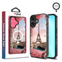 MyBat Design Lab Series MagSafe Case for Apple iPhone 16 Plus - Paris In Bloom