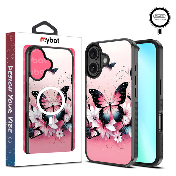 MyBat Design Lab Series MagSafe Case for Apple iPhone 16 Plus - Butterfly Bouquet - MIP16MCSLESMSM184-1.jpg