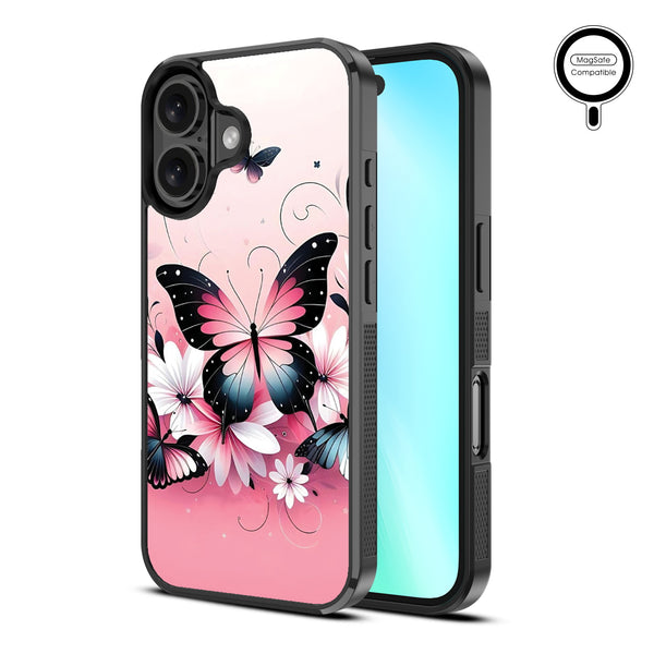 MyBat Design Lab Series MagSafe Case for Apple iPhone 16 Plus - Butterfly Bouquet - MIP16MCSLESMSM184-2.jpg