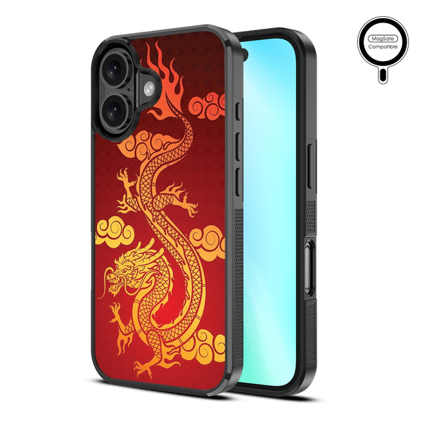 MyBat Design Lab Series MagSafe Case for Apple iPhone 16 Plus - Golden Dragon - MIP16MCSLESMSM213-2.jpg