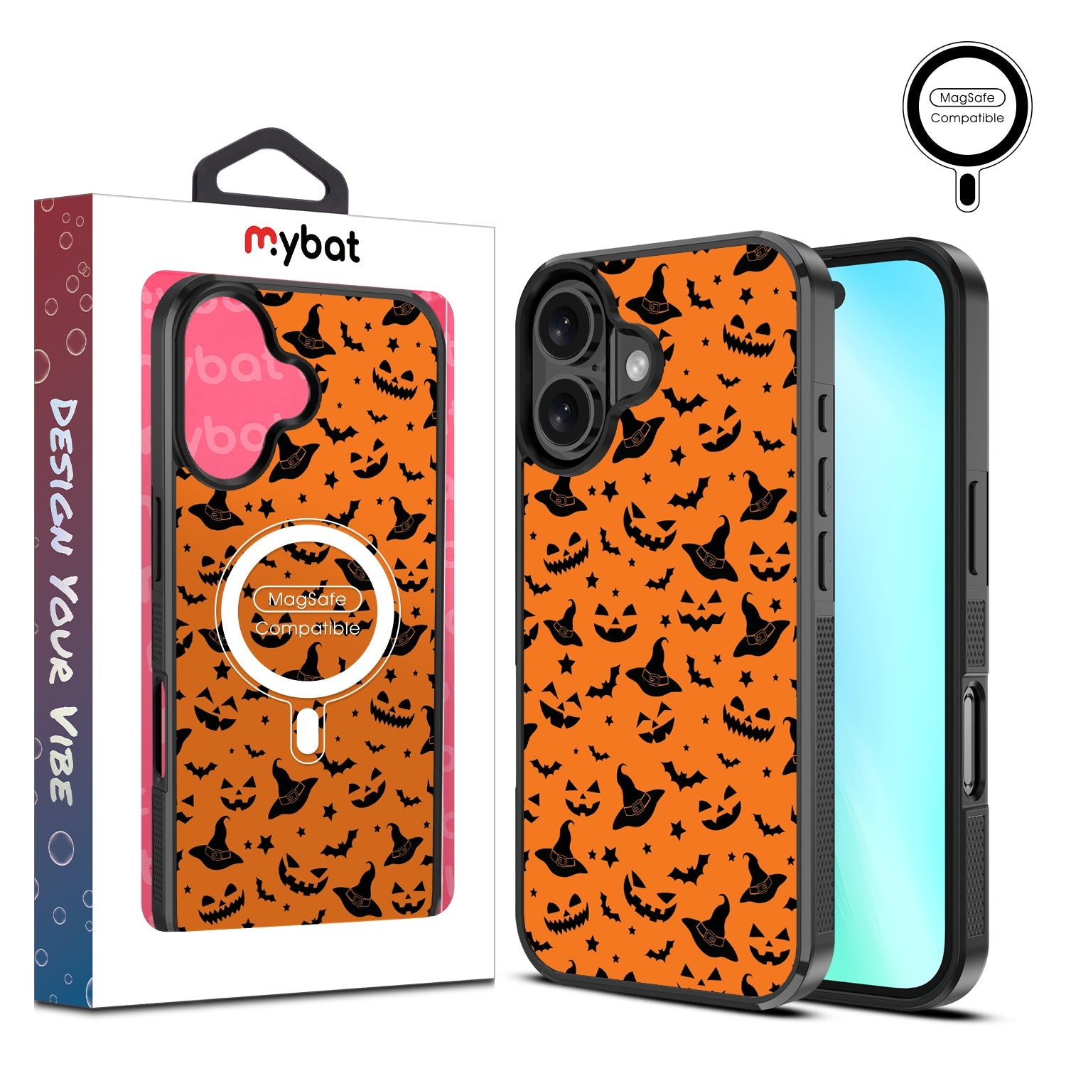 MyBat Design Lab Series MagSafe Case for Apple iPhone 16 Plus - This is Halloween