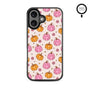 MyBat Design Lab Series MagSafe Case for Apple iPhone 16 Plus - Groovy Pumpkin Patch - MIP16MCSLESMSM222-3.jpg