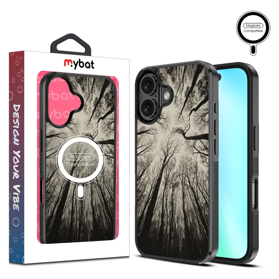 MyBat Design Lab Series MagSafe Case for Apple iPhone 16 Plus - Spooky Forest