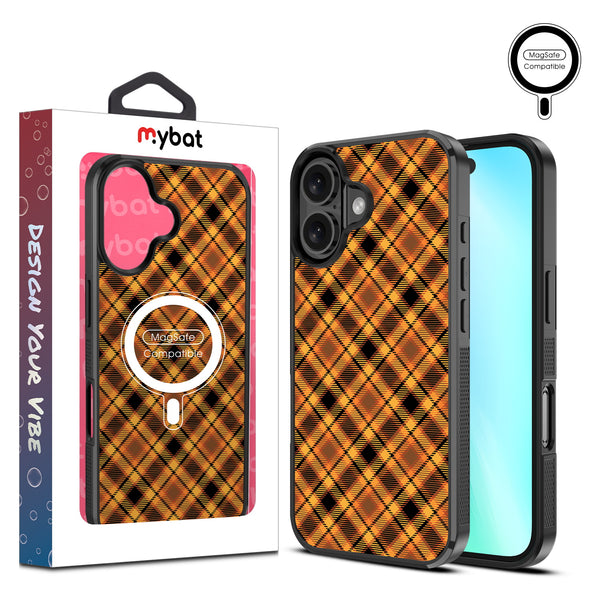 MyBat Design Lab Series MagSafe Case for Apple iPhone 16 Plus - Fall Flannel - MIP16MCSLESMSM242-1.jpg