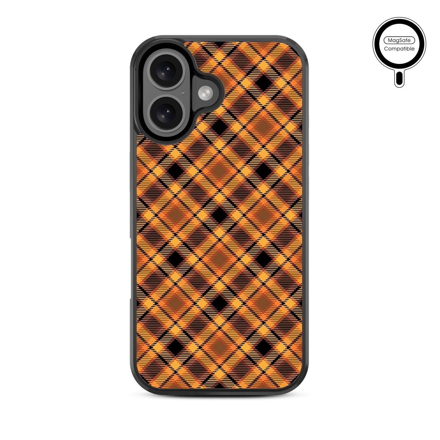 MyBat Design Lab Series MagSafe Case for Apple iPhone 16 Plus - Fall Flannel