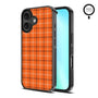 MyBat Design Lab Series MagSafe Case for Apple iPhone 16 Plus - Pumpkin Plaid - MIP16MCSLESMSM244-2.jpg