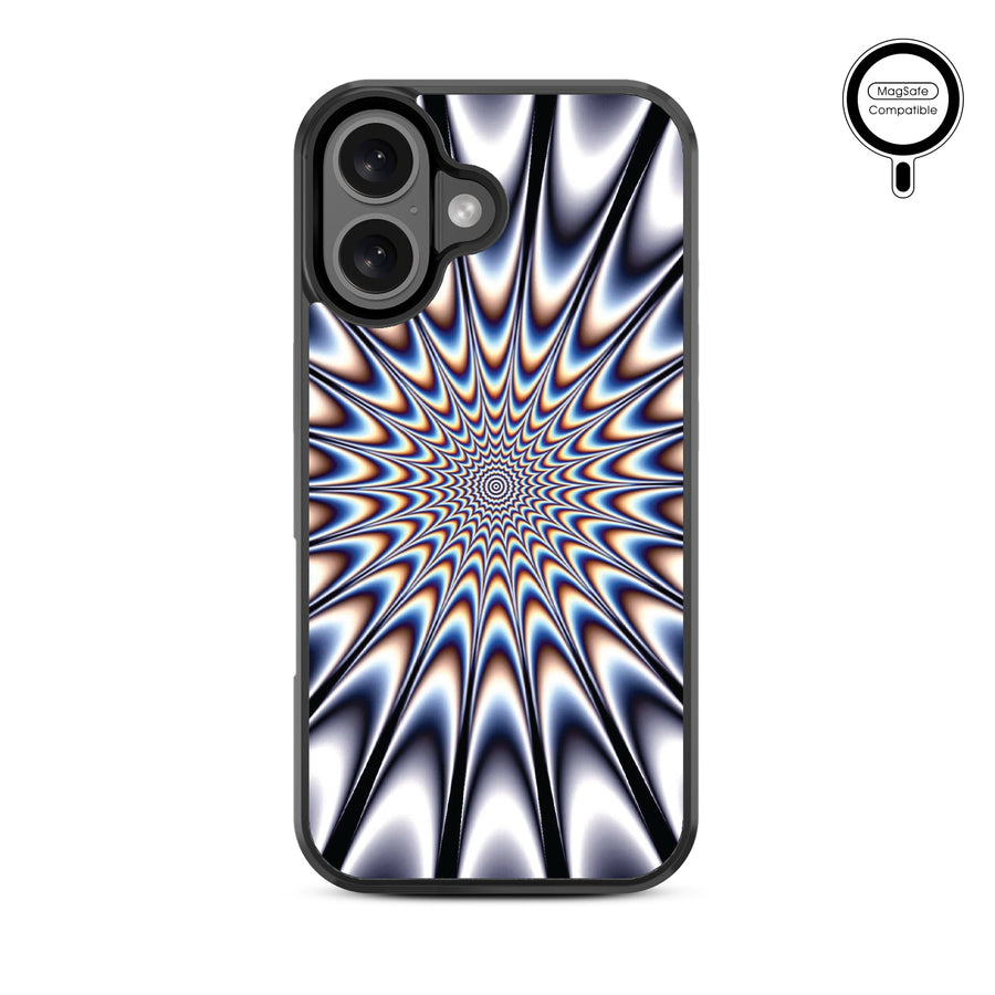 MyBat Design Lab Series MagSafe Case for Apple iPhone 16 Plus - Hypnotic Burst - MIP16MCSLESMSM267-3.jpg