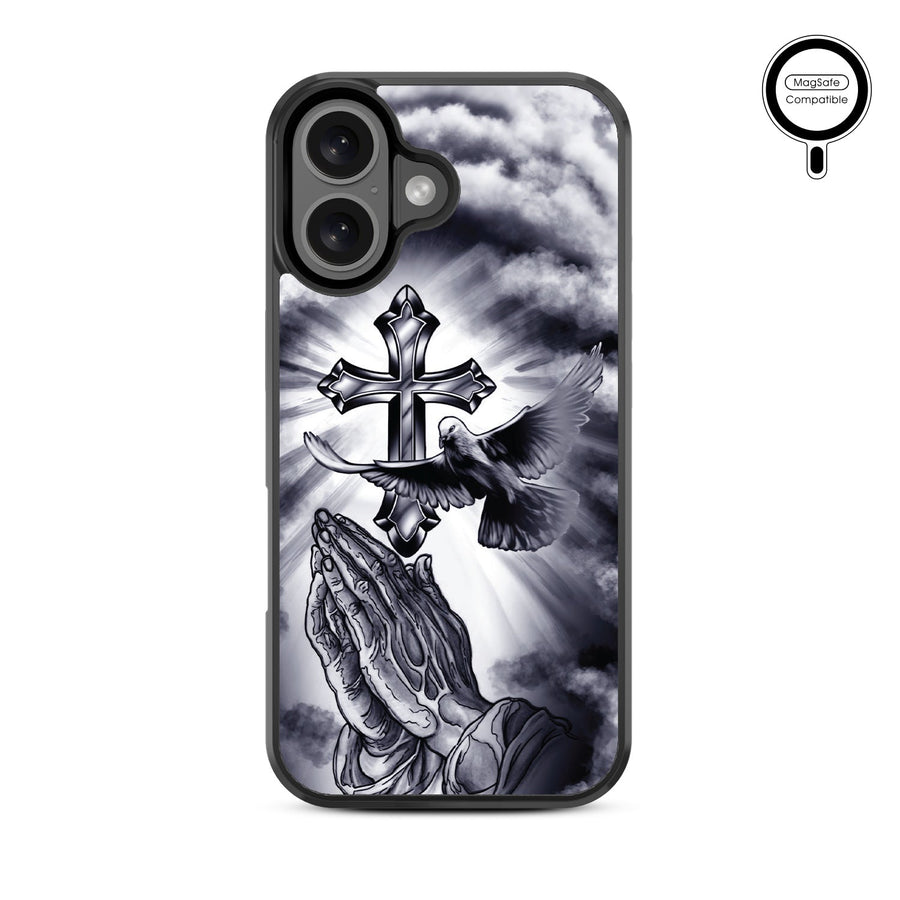 MyBat Design Lab Series MagSafe Case for Apple iPhone 16 Plus - Faithful Prayer