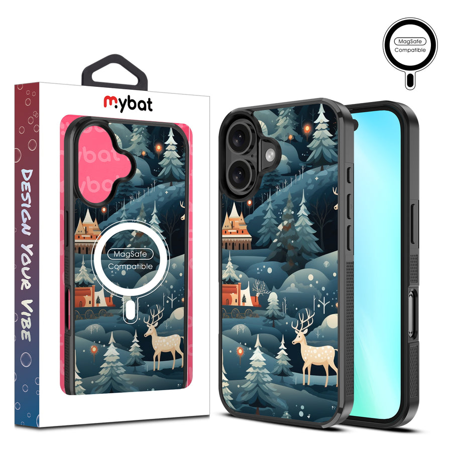 MyBat Design Lab Series MagSafe Case for Apple iPhone 16 Plus - Winter Wonderland - MIP16MCSLESMSM269-1.jpg