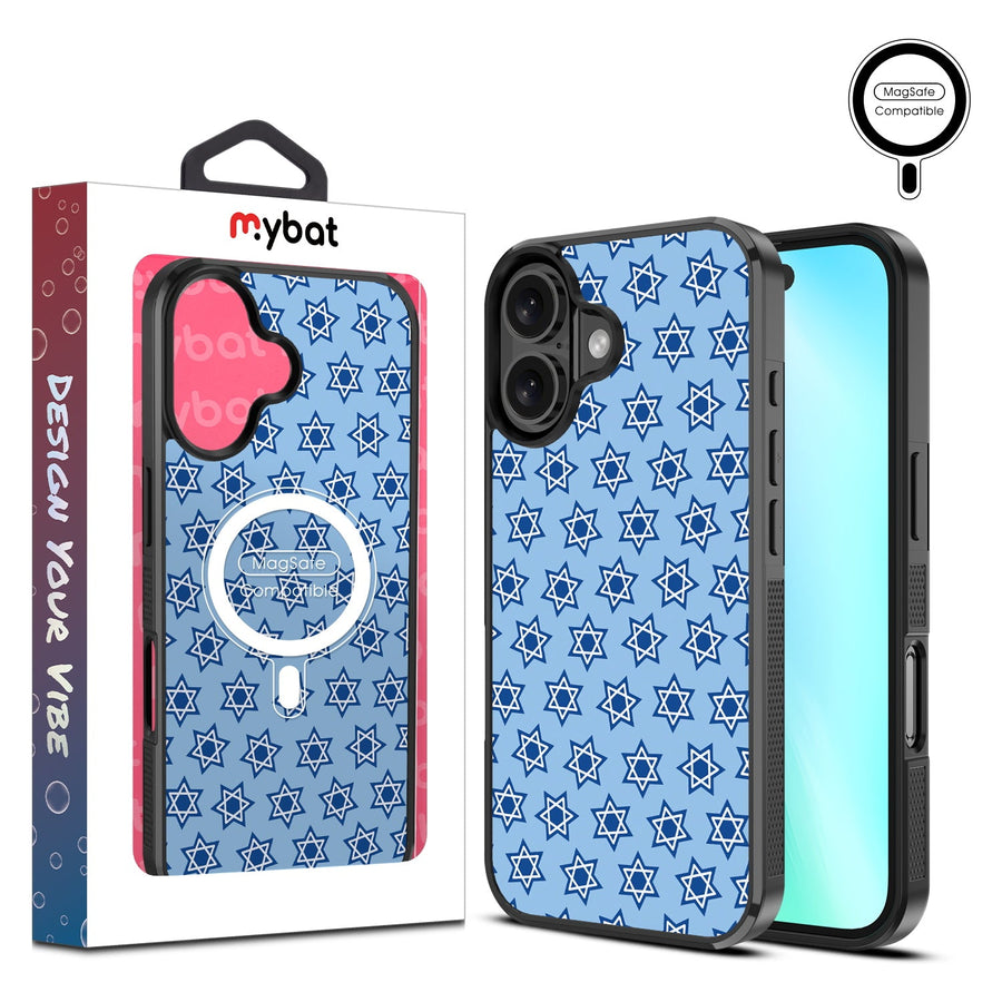 MyBat Design Lab Series MagSafe Case for Apple iPhone 16 Plus - Star of David