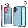 MyBat Design Lab Series MagSafe Case for Apple iPhone 16 Plus - Blue Snowflakes - MIP16MCSLESMSM283-1.jpg