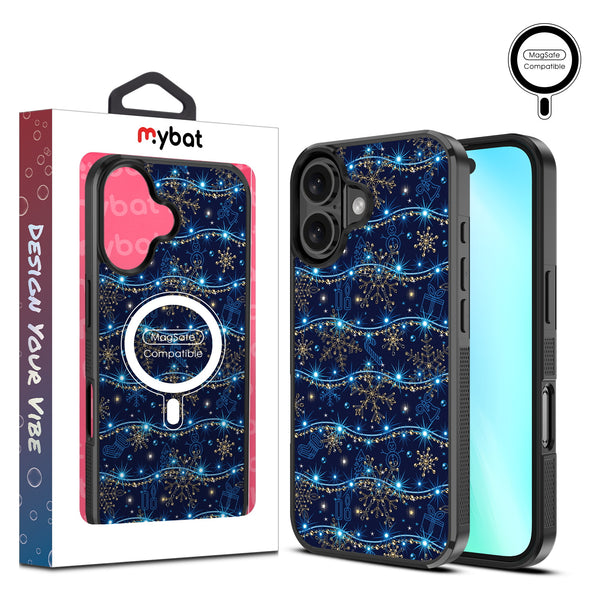 MyBat Design Lab Series MagSafe Case for Apple iPhone 16 Plus - Snowflake Twinkle - MIP16MCSLESMSM285-1.jpg