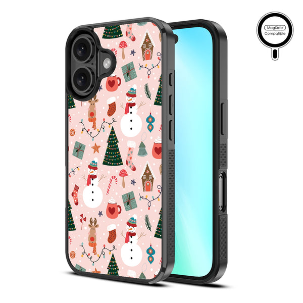 MyBat Design Lab Series MagSafe Case for Apple iPhone 16 Plus - Holly Jolly Time - MIP16MCSLESMSM288-2.jpg