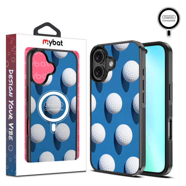 MyBat Design Lab Series MagSafe Case for Apple iPhone 16 Plus - Golf Ball Roll - MIP16MCSLESMSM313-1.jpg