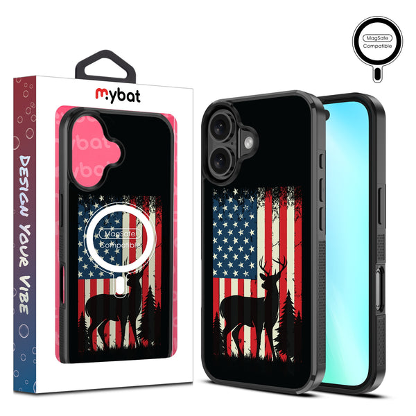 MyBat Design Lab Series MagSafe Case for Apple iPhone 16 Plus - Stars, Stripes and Stags - MIP16MCSLESMSM319-1.jpg