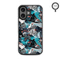 MyBat Design Lab Series MagSafe Case for Apple iPhone 16 Plus - Shredding Freestyle