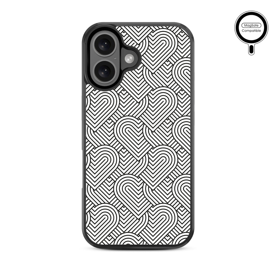 MyBat Design Lab Series MagSafe Case for Apple iPhone 16 Plus - Hearts Aligned - MIP16MCSLESMSM331-3.jpg