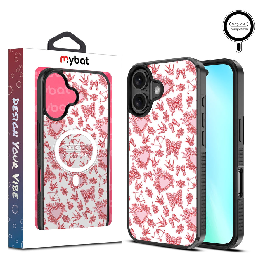 MyBat Design Lab Series MagSafe Case for Apple iPhone 16 Plus - Sending Love