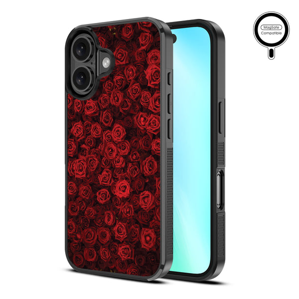 MyBat Design Lab Series MagSafe Case for Apple iPhone 16 Plus - Red Roses - MIP16MCSLESMSM343-2.jpg