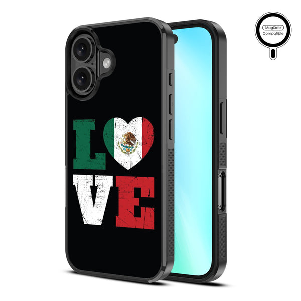 MyBat Design Lab Series MagSafe Case for Apple iPhone 16 Plus - Love 4 Mexico - MIP16MCSLESMSM347-2.jpg