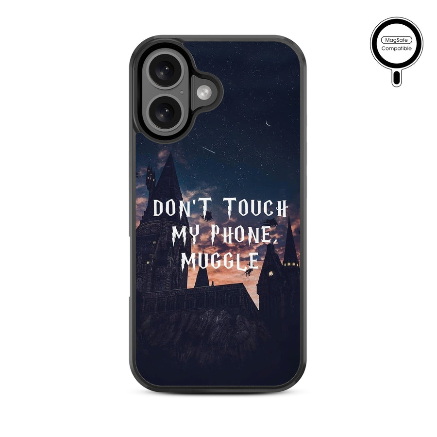 MyBat Design Lab Series MagSafe Case for Apple iPhone 16 Plus - Don't Touch My Phone Muggle - MIP16MCSLESMSM348-3.jpg