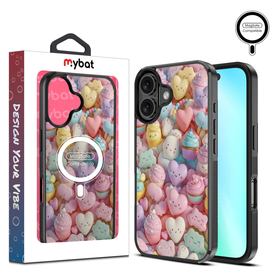 MyBat Design Lab Series MagSafe Case for Apple iPhone 16 Plus - Candy Love