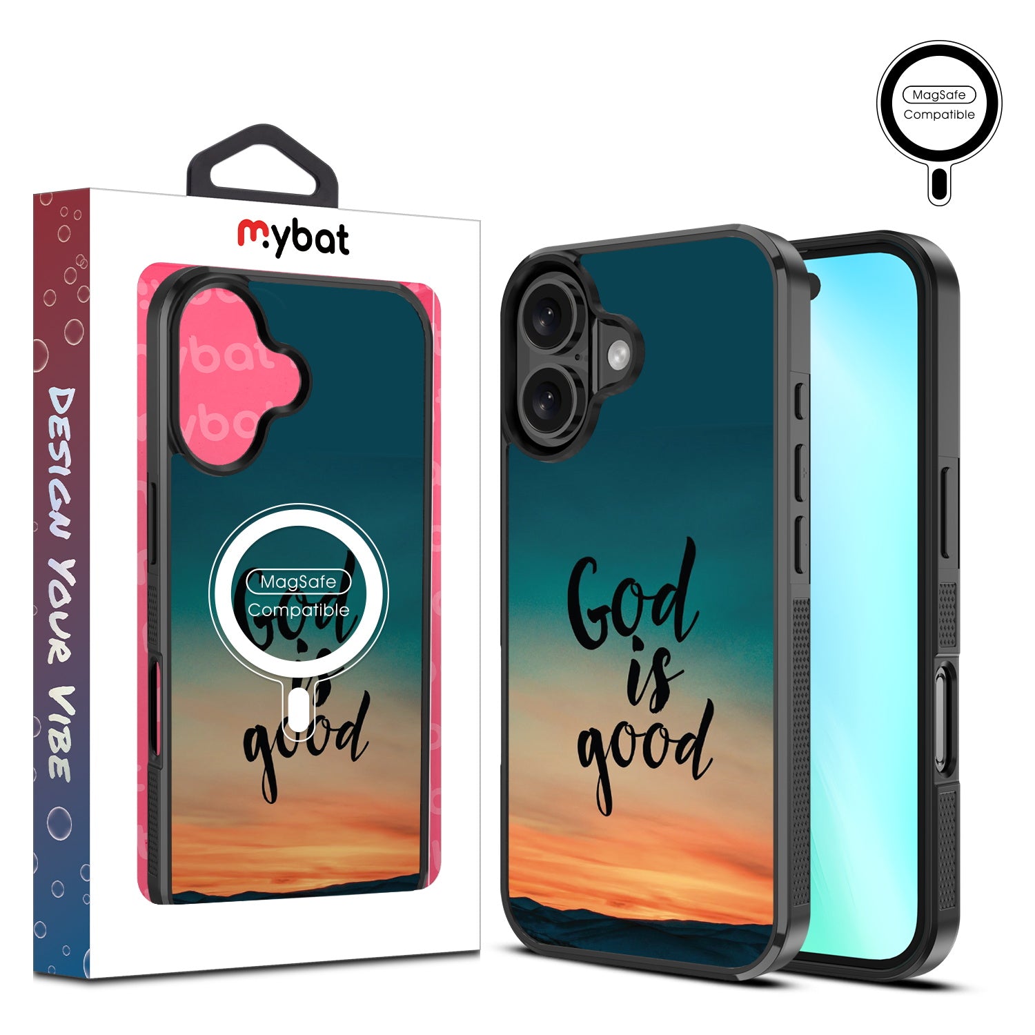 MyBat Design Lab Series MagSafe Case for Apple iPhone 16 Plus - God is Good