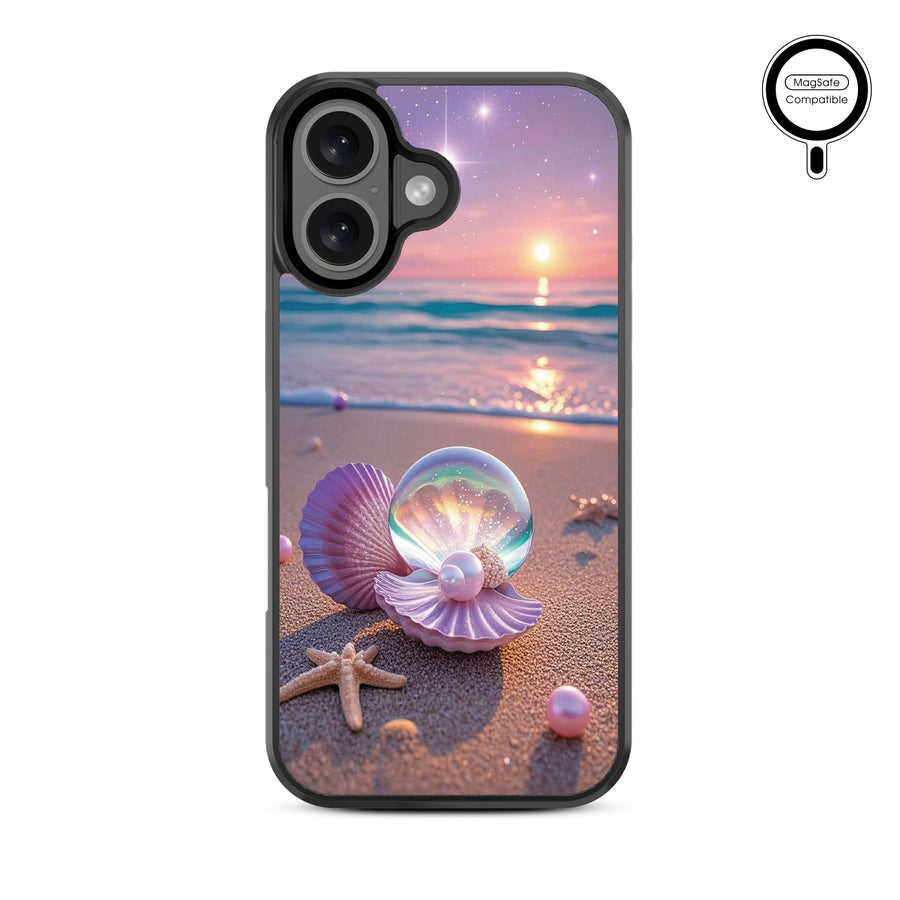 MyBat Design Lab Series MagSafe Case for Apple iPhone 16 Plus - Seashell Beach - MIP16MCSLESMSM374-3.jpg